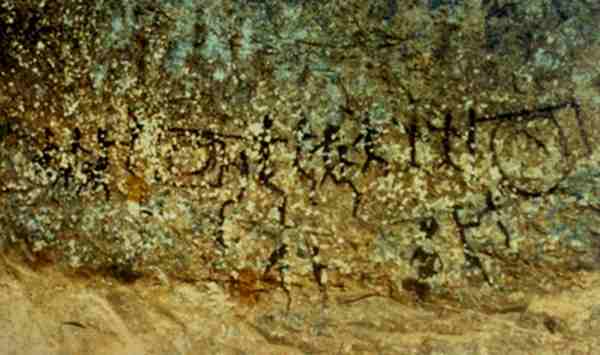 <multi>[en]Drawing in the cave of Ta Duang[fr]Dessin dans la grotte de Ta Duang</multi> - Kanchanaburi